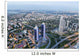 Financial District of Istanbul City Sight from Skyscraper Wall Mural