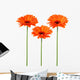Orange flowers Wall Decal
