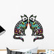 Colorfull cats Wall Decal