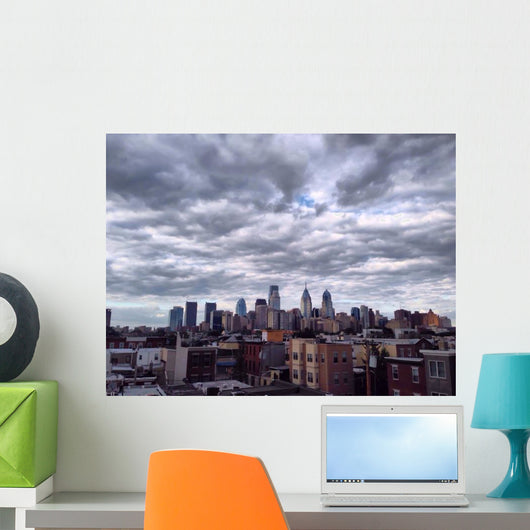 Philadelphia Skyline Wall Decal