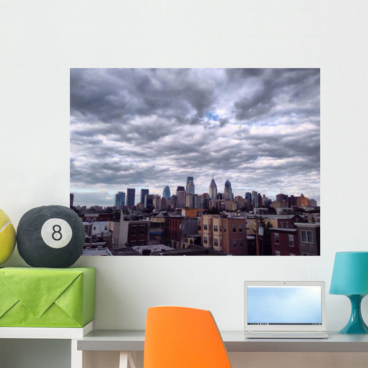 Philadelphia Skyline Wall Decal