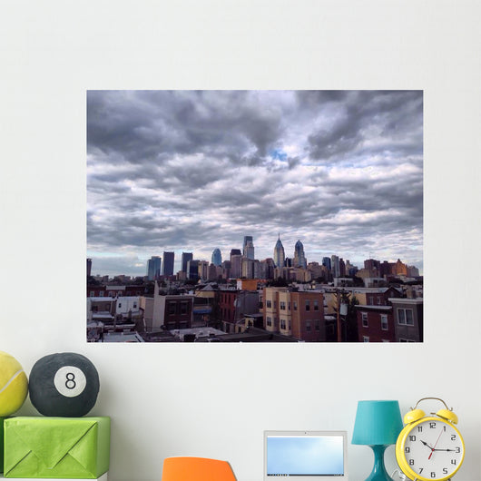 Philadelphia Skyline Wall Decal
