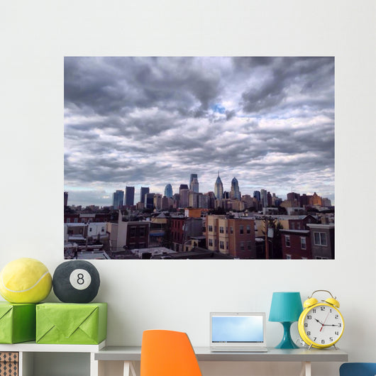 Philadelphia Skyline Wall Decal