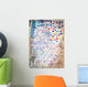 Scrapbook ,collage and patchwork background series Wall Mural