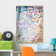 Scrapbook ,collage and patchwork background series Wall Mural
