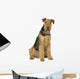 Airedale Terrier 1 Year Wall Decal