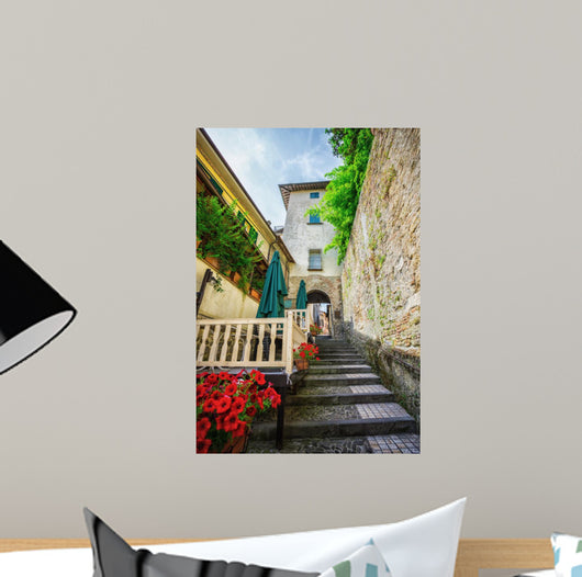 Italian Street Small Provincial 8 Wall Decal