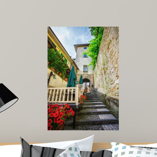 Italian Street Small Provincial 8 Wall Decal