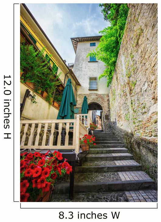 Italian Street Small Provincial 8 Wall Decal