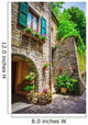 Italian Street Small Provincial 4 Wall Decal