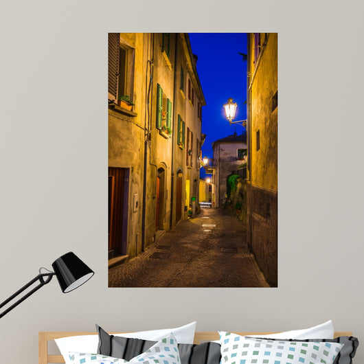 Evening Streets San Marino Wall Decal