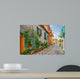 Italian Street Small Provincial Wall Decal