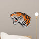 Tiger Head Roaring Side Wall Decal