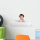 Children and many mattresses Wall Decal