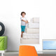 Child Climbing mattresses Wall Decal