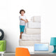 Child Climbing mattresses Wall Decal