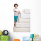 Child Climbing mattresses Wall Decal