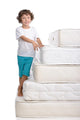 Child Climbing Mattresses Wall Decal