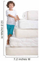Child Climbing mattresses Wall Decal