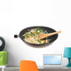 Vegetables Wok Wall Decal