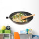 Vegetables Wok Wall Decal