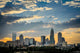 Charlotte North Carolina Sunset Wall Decal