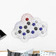 Guanine Molecule DNA Wall Decal
