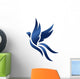 Blue Bird Wall Decal