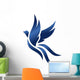 Blue Bird Wall Decal