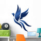 Blue Bird Wall Decal