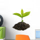 Sprouting Seedling Growth Wall Decal