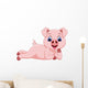 Cute Pig Wall Decal