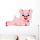 Cute Pig Wall Decal