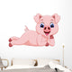 Cute Pig Wall Decal