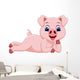 Cute Pig Wall Decal