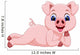 Cute Pig Wall Decal