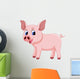 Cute Pig Cartoon Wall Decal