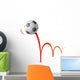 Bouncing Soccer Ball Wall Decal