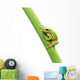Frog Sitting Leaf Wall Decal