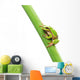 Frog Sitting Leaf Wall Decal