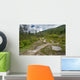 Rugged Alpine Terrain Top 2 Wall Decal