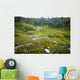 Rugged Alpine Terrain Top Wall Decal
