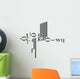 Bismillah Phrase Wall Decal