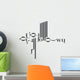Bismillah Phrase Wall Decal