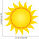 Sun Wall Decal