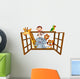 Animals and Window Wall Decal