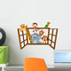 Animals and Window Wall Decal