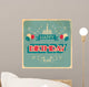 Vintage Birthday Card Wall Decal
