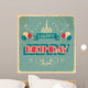 Vintage Birthday Card Wall Decal