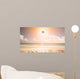 Tropical Beach Sunset Wall Decal
